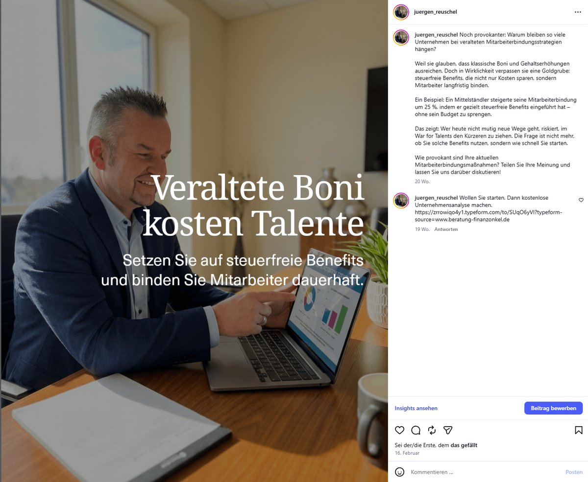 Content: Veraltete Boni kosten Talente